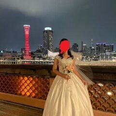 【ウェディングドレス】白の画像