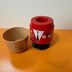 トリスおじさん 爪楊枝入れ サントリーウイスキーレッド 昭和 レトロの画像