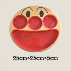 アンパンマン　フェイスランチプレートの画像