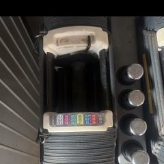 可変式ダンベル 最大41kg 2個セット（スタンド付）※直接引き取り限定の画像