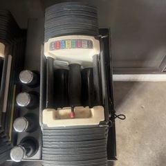 可変式ダンベル 最大41kg 2個セット（スタンド付）※直接引き取り限定の画像