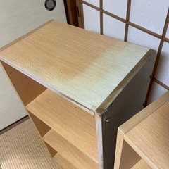 コーナン　カラーボックス　3段　2個セットの画像