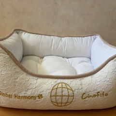 犬用ペット　2枚重ねレーススクエアベット　Sサイズの画像