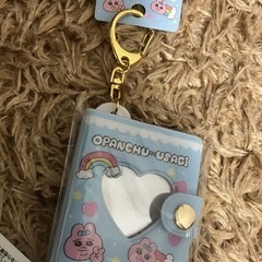 おぱんちゅうさぎ　マスコット③ ミニアルバムキーホルダー　ストラップ 4個セットの画像