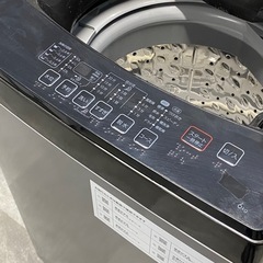 ニトリ 洗濯機 6.0kg 2022年製 NTR60 BKN モノリス 札幌市白石区 C129の画像