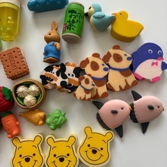 消しゴムセット　まとめ売りの画像