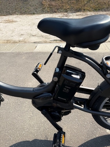 ヤマハ　PASkiss mini  15.8Ah電動自転車　子乗せ前後カゴ付き1年使用 