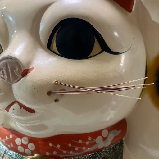 レトロな招き猫