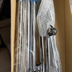 【値下げ❗️未使用品】ハンガーラックの画像