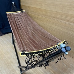 【e27ハンモック】3way ハンモックチェア ハンガーラック　SHP-3WHMKの画像