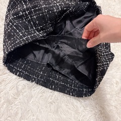 ツイード　ミニスカート　スカートの画像