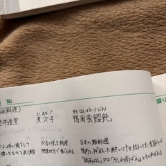 調理実習ノート　の画像