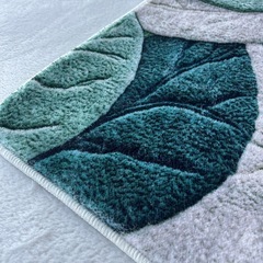 【新品】リーフ柄 マットの画像