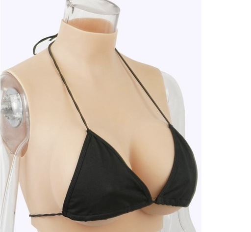 一回使用品　シリコンバストEカップ　アイボリー