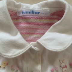 ファミリア　ロンパースの画像