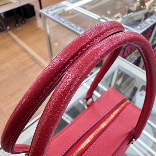☆ドリーム荒牧店☆HERMES エルメス ミニプリュム・20 レッド