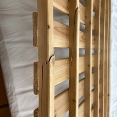 値下げ ニトリ セミダブル ベッドフレーム スピース3 コンセント付きの画像