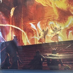 ドラゴンクエストミュージアム　キャンバスアート　不死鳥の画像