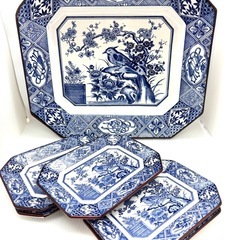 【新品・未使用】　ROYAL MARUISHI 絵皿6点セットの画像