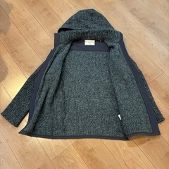 ビームス　ウールダッフルカーディガンの画像