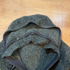 ビームス　ウールダッフルカーディガンの画像