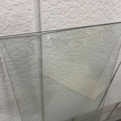 ガラス板 棚板 什器 ① 幅120cm×奥行40cm×厚さ0.5cmの画像