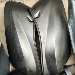 無料　外装セット　ホンダ　トゥデイ　AF61 マットブラック　自家塗装　フェンダー先端割れあり　お引き取り可能な方の画像