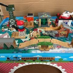 きかんしゃトーマス　木製レールシリーズ　①②③④セット　まとめ売りの画像