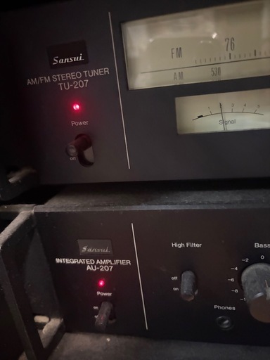 【希少】SANSUI サンスイ ヴィンテージオーディオ フルセット（動作確認済）