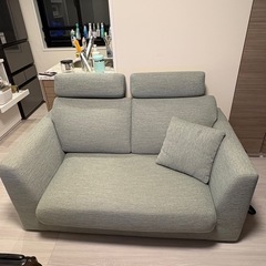 ２人掛けソファ(ニトリ)の画像