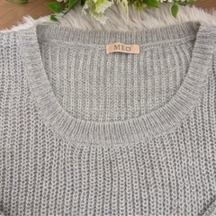 ⚠︎︎オンライン決済から現金支払いに変更しました⚠︎︎
リブ編みニットセーターの画像