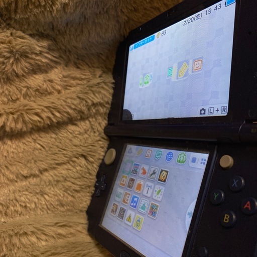 new3dsll 本体 メタリックブルー 上下ips液晶