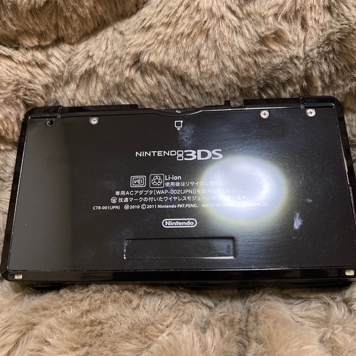 任天堂 3ds クリアブラック 美品