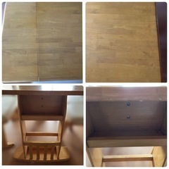 ダイニングテーブルセット　5点の画像