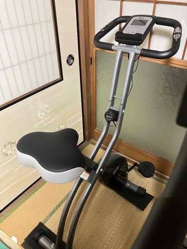 ベンチ、懸垂台、エアロバイク