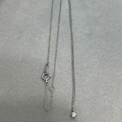 Pt850 Pt900 ダイヤモンド0.07ct 一粒ネックレス プラチナ ソリティア 箱付き ネックレス プラチナ ダイヤモンドの画像