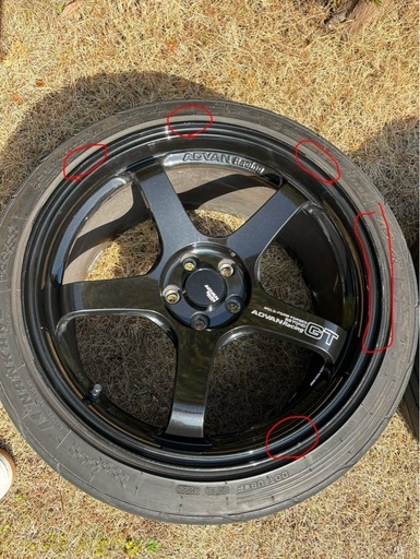 車のパーツ ADVAN Racing GT BEYOND NS2-R 235/40/ZR18