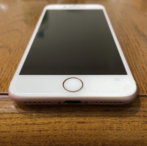 【美品】SIMフリー iPhone7 32GB バッテリー83% ローズゴールド