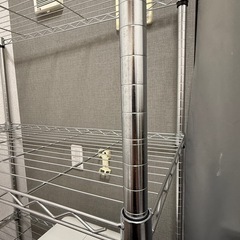 【無料】ステンレス／金属製 大型ラック 5段の画像