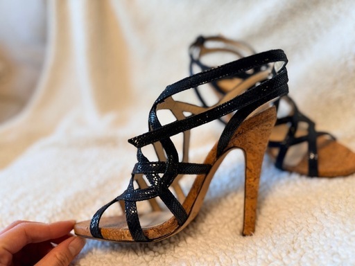 JIMMY CHOO サンダル 【22.5-23cm】