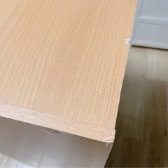 カラーボックス2個　割れありの画像