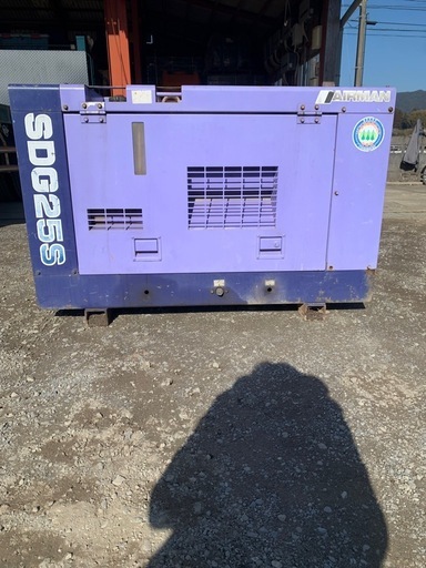 発電機　エアーマン　sdg25s