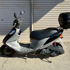 27日まで‼️アドレスv125g  リアライズ⬛︎EXIST イグジスト チタンマフラー装着の画像