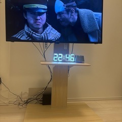 テレビスタンド　ベージュの画像