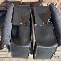 Willie & MAX ウィリーアンドマックス サドルバッグ サイドバッグ 中古品の画像