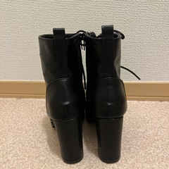 レディースブーツ　袴ブーツ　編み上げブーツ　23.0cmの画像