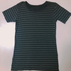 【新品水通しのみ】 イオントップバリュ あったか半袖アンダーシャツ   ピースフィットの画像