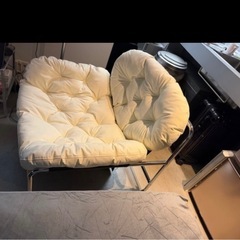 【ほぼ新品未使用】高級ソファの画像