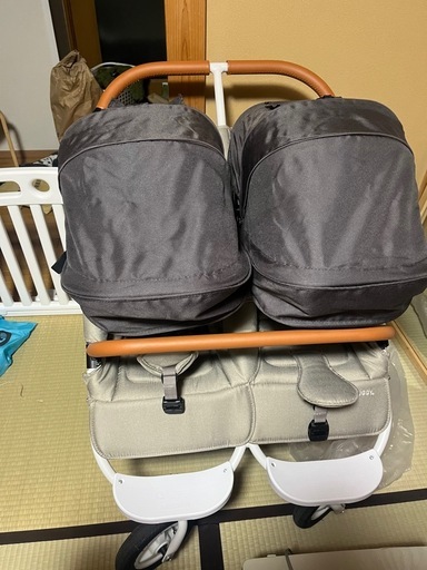 【ほぼ未使用美品】双子ベビーカー ココダブル フロムバースEX