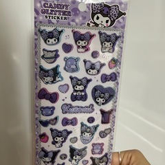 クロミちゃんシール2枚セットの画像